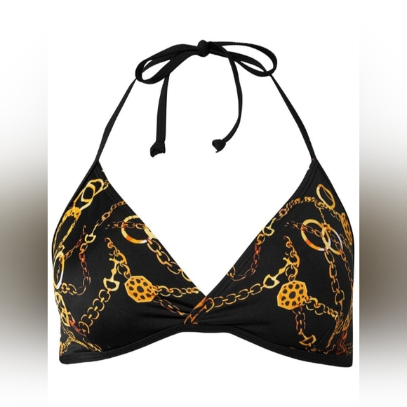 VENUS All Day Golden Links Bikini Top, size 12. - Picture 6 of 9